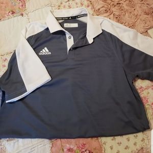 Men's Adidas polo large